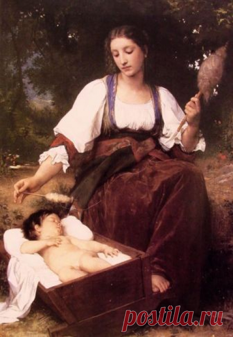 william-adolphe_bouguereau_1825-1905_-_lullaby_1875.jpg (531×768)