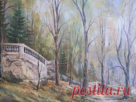 Лестница в Рай.Х.Масло.30х50см