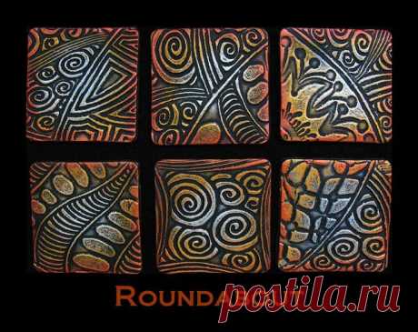 (7) Texture Designs - Helen Breil Designs | FIMO nápady - textury