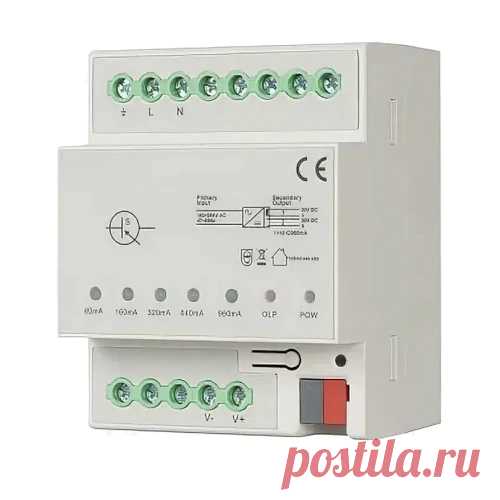Блок питания KNX 960mA ARLIGHT KNX-301-72-AUX-DIN 048393 — надёжное питание для систем автоматизации | ТЦ Люкс