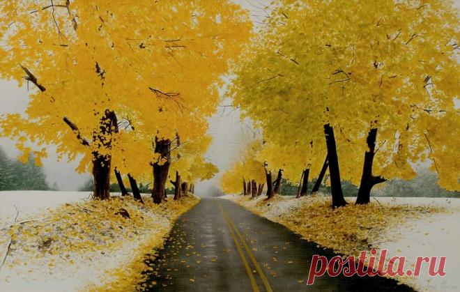 Предзимье....ВОЛКОВ АЛЕКСАНДР