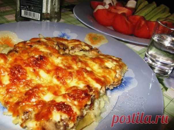 Мясо по французски.... из фарша - тоже очень вкусно - Простые рецепты Овкусе.ру