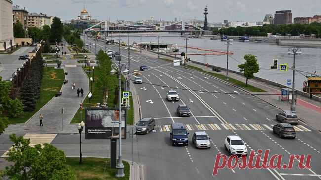 В Москве на нескольких центральных набережных временно закроют движение