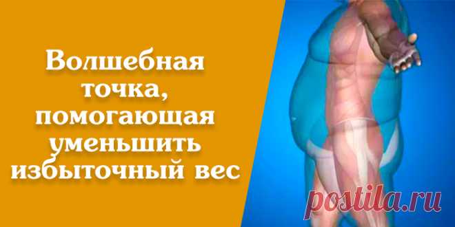 Волшебная точка, помогающая уменьшить избыточный вес | Полезные советы