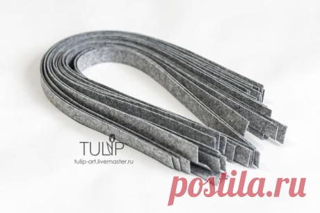 Плетём уютную корзинку из остатков фетра