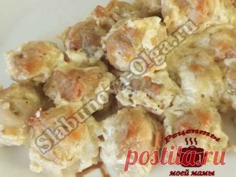 Пельмени в духовке под соусом, палочка-выручалочка на любой случай. Гости на пороге, надо быстро и вкусно приготовить угощения. Пельмени отличный вариант!!!