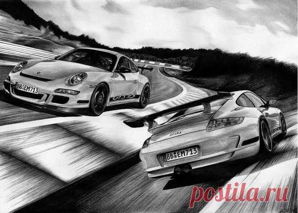 3D рисунки карандашом. | Чёрт побери