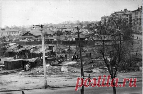 Богородское 1962 год.
 Бойцовая улица, дом 2/30, будет на этом месте.