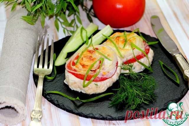 Куриные котлеты, запеченные под шубой