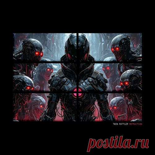 Twin Rattler - Refraction (2025) Artist: Twin Rattler Album: Refraction Year: 2025 Country: Germany Style: Electro-Industrial, TBM