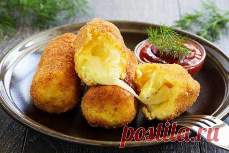 Картофельные крокеты с моцареллой / Вкусный выбор