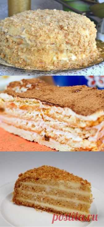Торт, который готовится без духовки - Счастливый формат