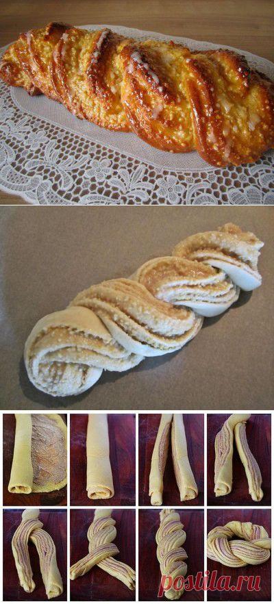 Рулет с ореховой начинкой : Выпечка сладкая