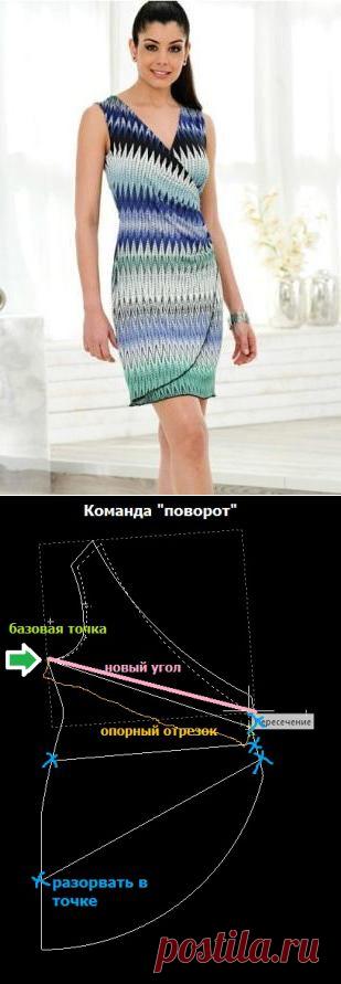 Шьем женственный универсальный сарафан с запахом.