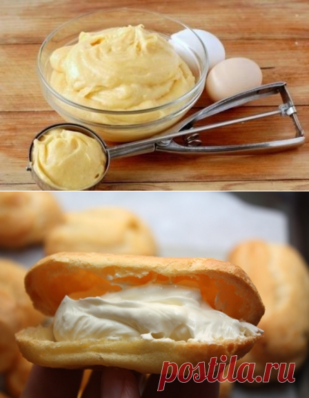 Идеальное заварное тесто для эклеров