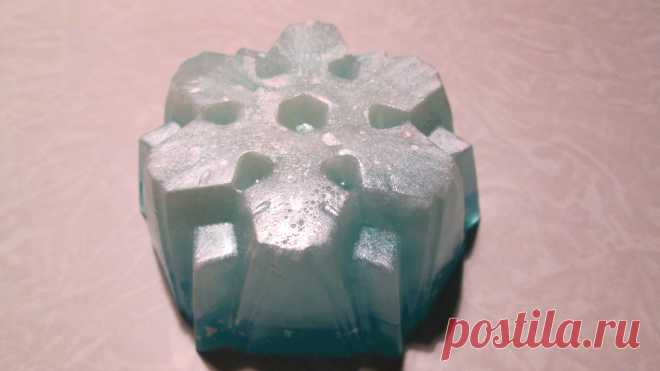 мыло "снежинка №2"