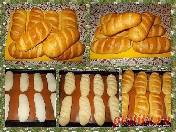 Вкусные домашние батоны