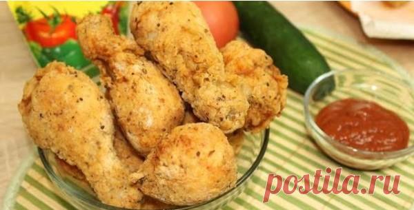 Хрустящие куриные ножки.