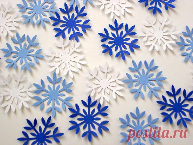 Снежинка из бумаги своими руками: вдохновляйся чудом природы (фото) - tochka.net