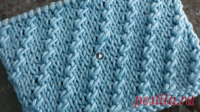 Вяжем спицами красивый свитер, пуловер, кардиган. Простой узор спицами для женских и детских изделий....