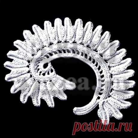 Ирландское кружево в схемах для печати и скачивания