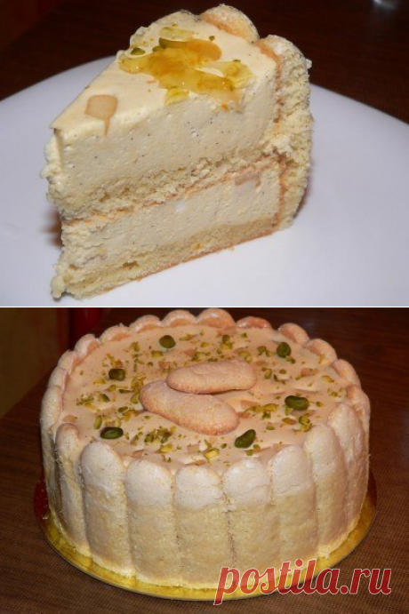 Грушевая шарлотта от Кристофера Фелдера.