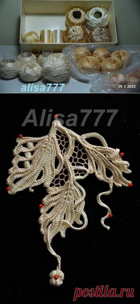 Блуза  «Южная фантазия-2», автор alisa777.s с  описанием