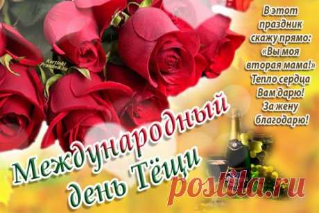 Сегодня день твой, тёщенька моя,
И ты цветёшь, как маки в чистом поле.
Желаю, быть по жизни у руля,
Держать семью надёжно под контролем!