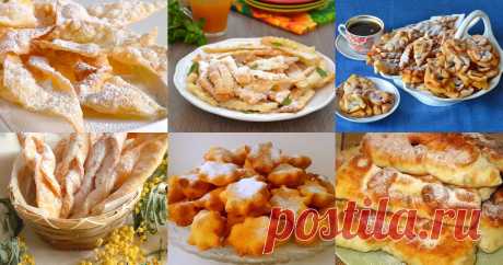 Хрустящий хворост - 29 рецептов - 1000.menu Хворост - быстрые и простые рецепты для дома на любой вкус: отзывы, время готовки, калории, супер-поиск, личная КК