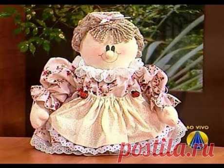Boneca Vovó Peso de Porta por Kátia Kovas | Sabor de Vida - 30 de Agosto de 2012