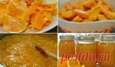 Варенье из персиков с апельсинами на зиму