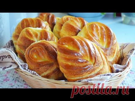 БУЛОЧКИ как ПУХ! 😍Красивая формовка сливочных булочек | Танюшина Кухня ! | BUNS like FLUFF!