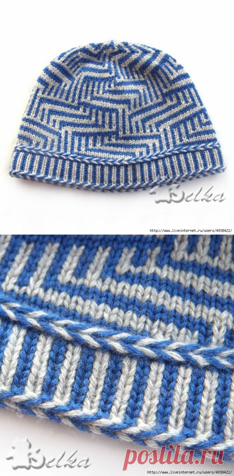 Шапка "Лабиринт"