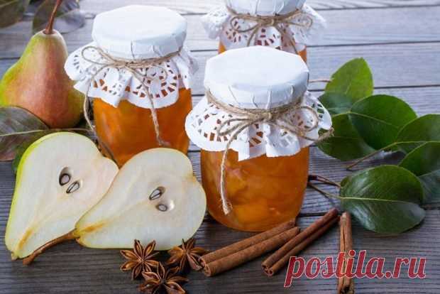 Варенье из груши с лимоном и апельсином — Домашняя кулинария