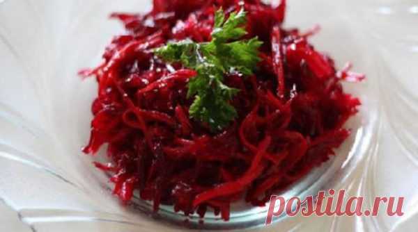 6 вкусных салатов из свеклы.