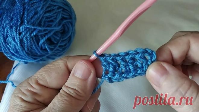 Уроки вязания крючком:варианты начального ряда