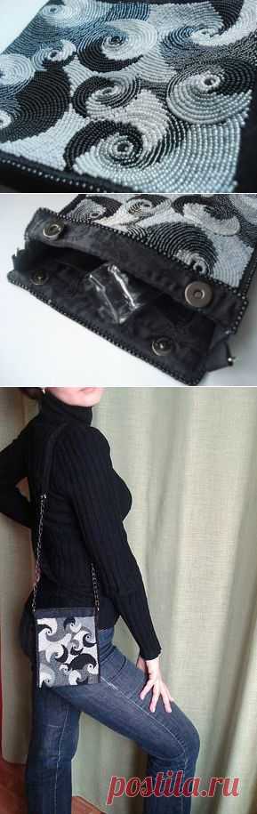 Сумочка "Одна за всех" (много фото) | biser.info - всё о бисере и бисерном творчестве