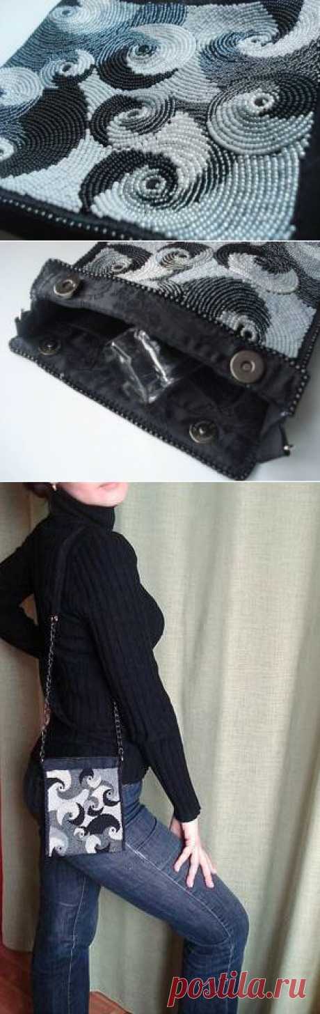 Сумочка &quot;Одна за всех&quot; (много фото) | biser.info - всё о бисере и бисерном творчестве