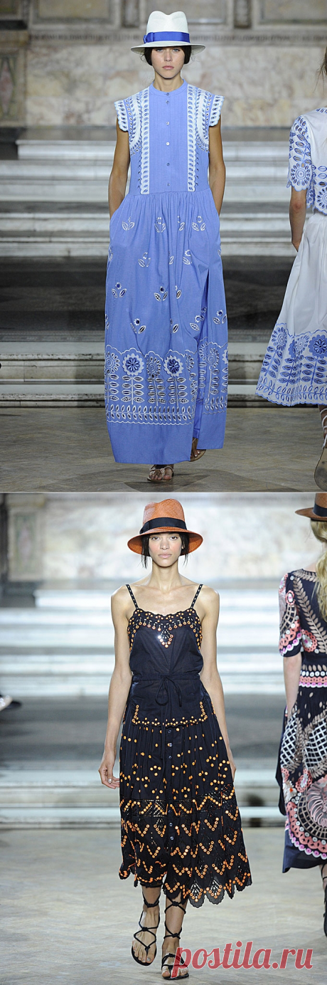 Temperley London весна-лето 2016: нежные и яркие наряды в стиле бохо-шик. Шикарная коллекция!