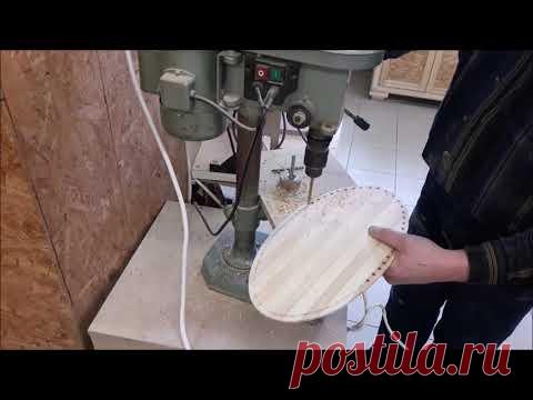 Плетение грибной корзины узелком, часть 1