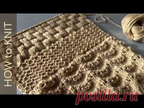 Тайны Вязания: Три Узора, Один Кардиган! 🧶✨ | The Secrets of Knitting: Three Patterns, One Cardigan