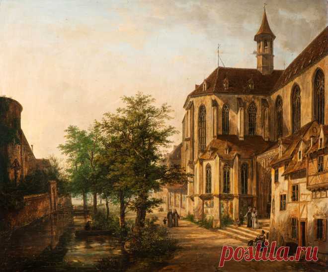 Йоганн Доменикус Квальо,Доменико Квальо II (Johann Dominicus Quaglio, Domenico Quaglio II),1787-1837.Германия.