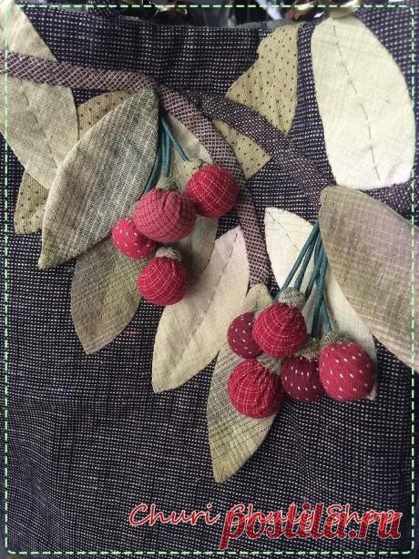 Тканевые цветы