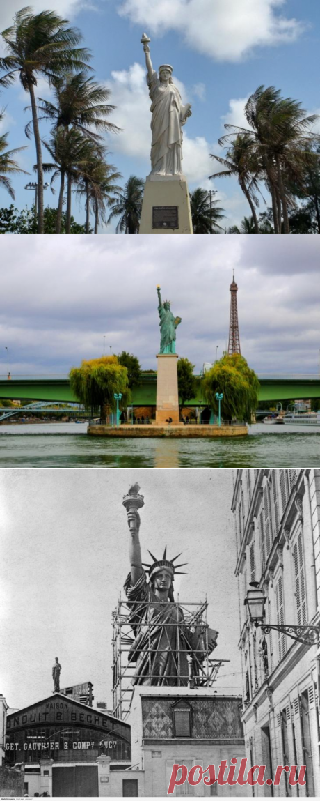 «Леди Свобода»: а эта девушка не одна в мире!