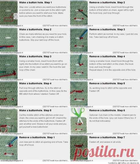 Crochet ~ Stitches and HowTo