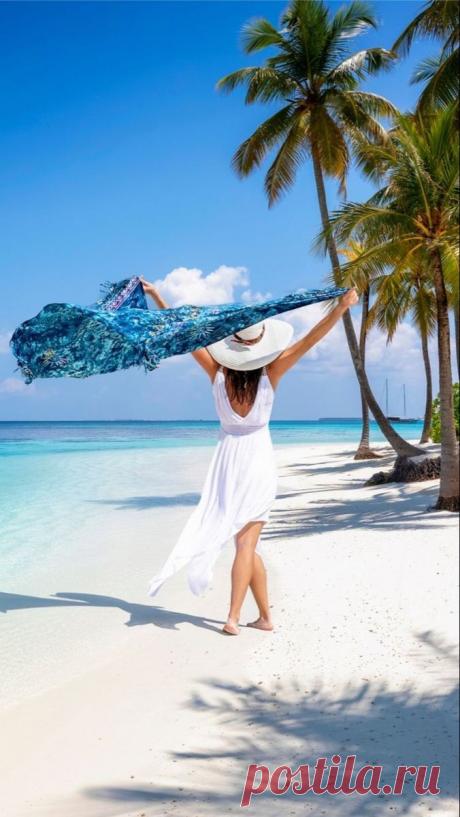 Красивое фото на пляже