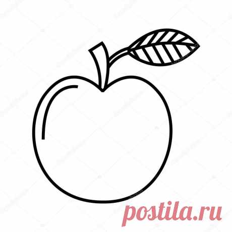 рисунок яблока распечатать: 3 тыс изображений найдено в Яндекс.Картинках