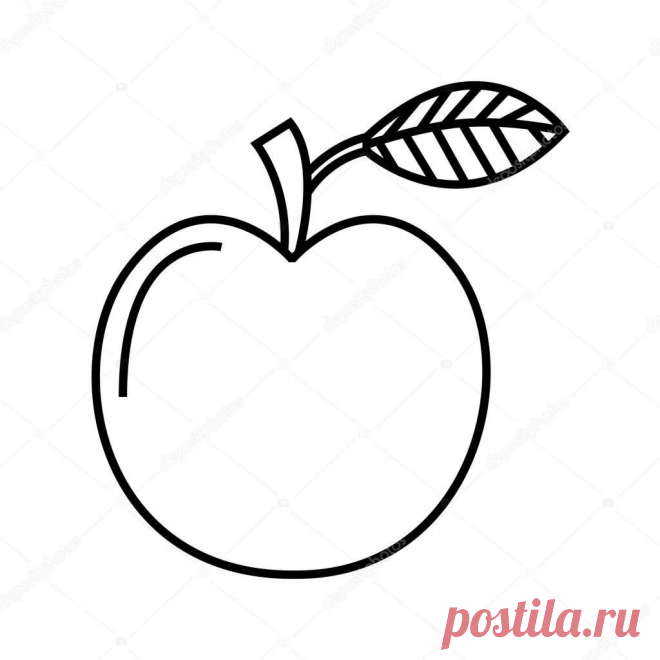 рисунок яблока распечатать: 3 тыс изображений найдено в Яндекс.Картинках