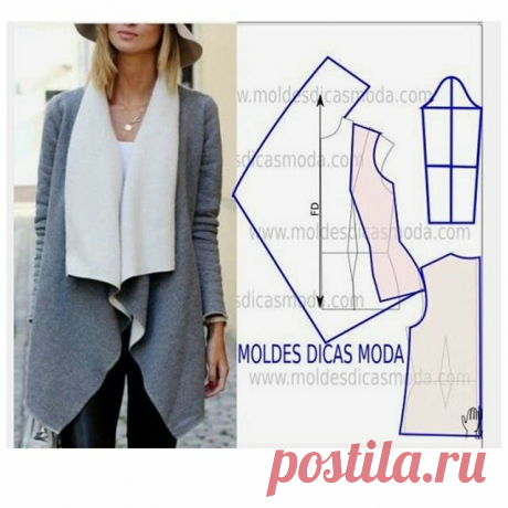 Варианты моделирования легких жакетов — Сделай сам, идеи для творчества - DIY Ideas