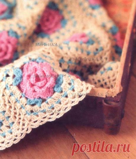 БАБУШКИН КВАДРАТ ☆ ВЯЗАНИЕ КРЮЧКОМ ☆ ЮБКА / Всё из мира рукоделия (изучаю и делюсь различными техниками и видами рукоделия)